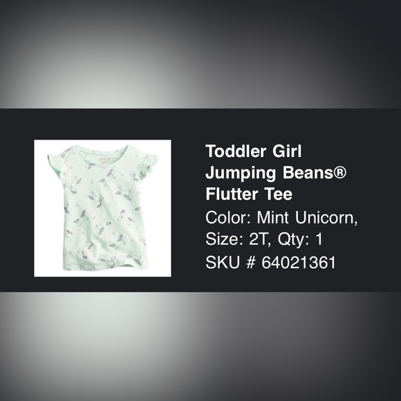Toddler Girl
Jumping Beans®
Flutter Tee - Picture 4 of 4